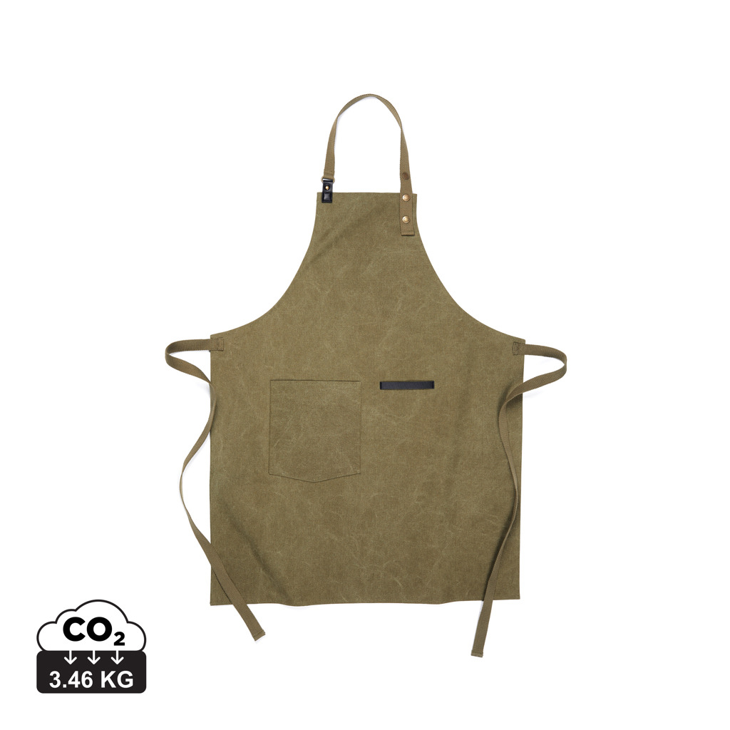 Tablier personnalisable 100% fibres recyclées Tome VINGA Vert 